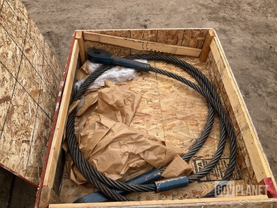 (5) 25-66899-8 Single Leg Wire Rope Assemblies