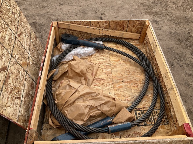 (5) 25-66899-8 Single Leg Wire Rope Assemblies