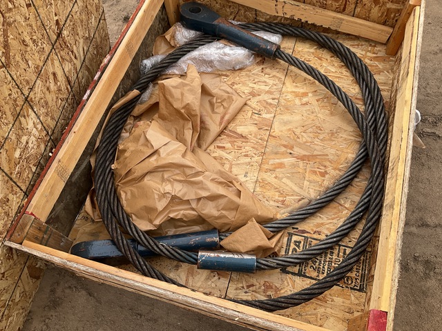 (5) 25-66899-8 Single Leg Wire Rope Assemblies