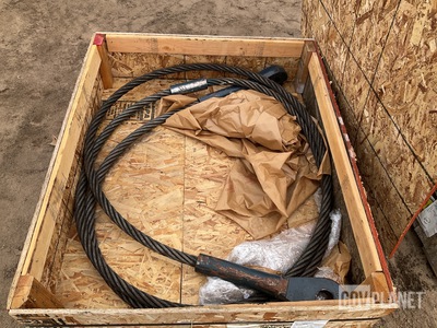 (5) 25-66899-8 Single Leg Wire Rope Assemblies