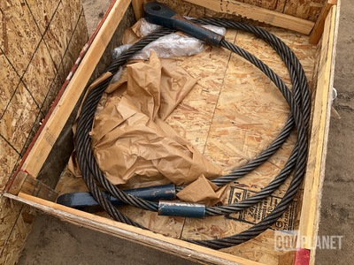 (5) 25-66899-8 Single Leg Wire Rope Assemblies