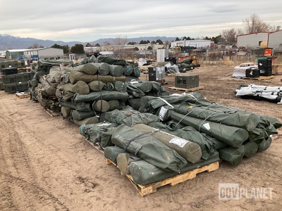 (191) Assorted Tent Poles