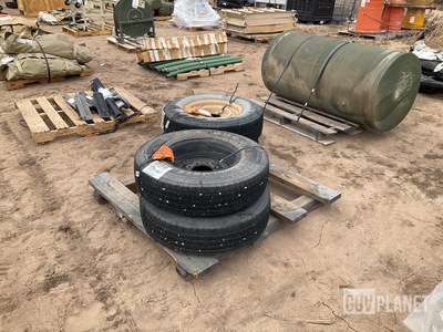 (4) Firestone LT215/85R16 Tires w/Wheels