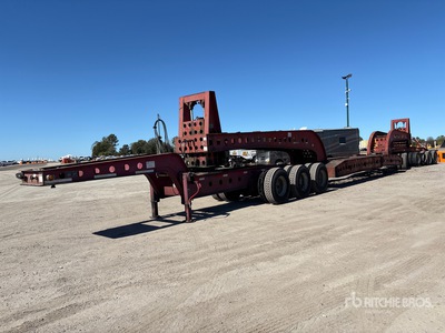 Removable Gooseneck Lowboy Trailer