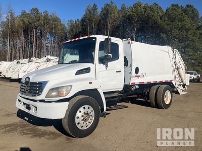 2007 Hino 338 4x2 Rear Loader Waste Collection Truck