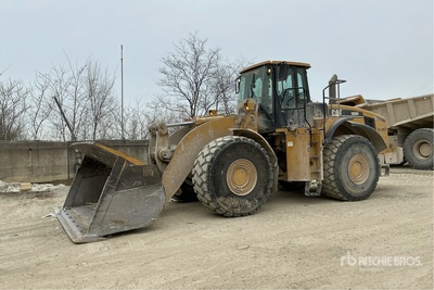 2005 Cat 980H Pala gommata