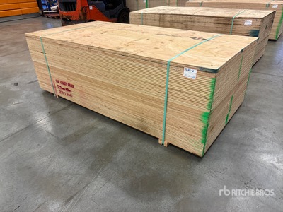 Quantity of (60) 1/2 in 4x8 CSP/DFP No Stamp Sperrholz (Unused)