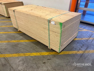 Quantity of (50) 5/8 in 4x8 CSP/DFP No Stamp Sperrholz (Unused)