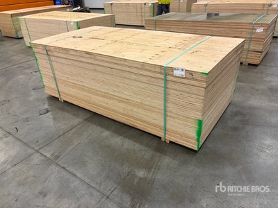 Quantity of (50) 5/8 in 4x8 CSP/DFP No Stamp Sperrholz (Unused)