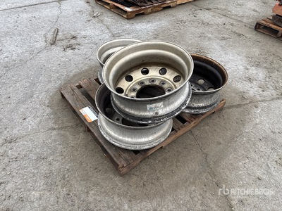 Quantity of (4) Aluminum 22.5 Wielen