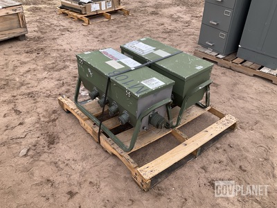 (2) TAW 455-000-005/PDP-30/8-HR Power Distribution Panels