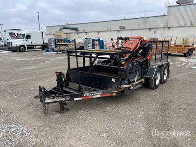 2018 Ditch Witch SK1550 Two-Speed Mini Chargeuse sur rails compacte