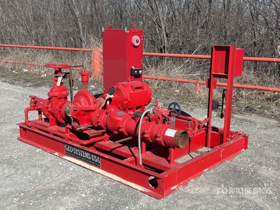 GEO Systems USA 1824F 6 in Split Case Fire Pump Model- 3 in1824F
