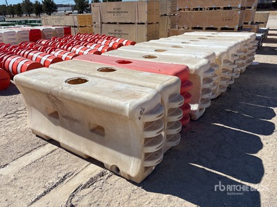 Quantity of (12) Water Barricades