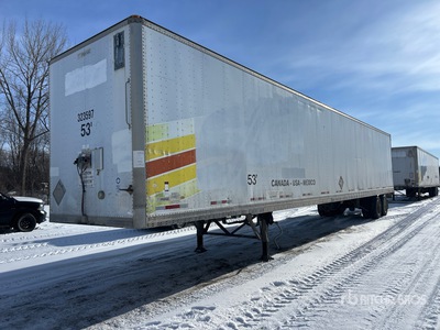 2003 Manac 53 ft x 102 in T/A Van Trailer