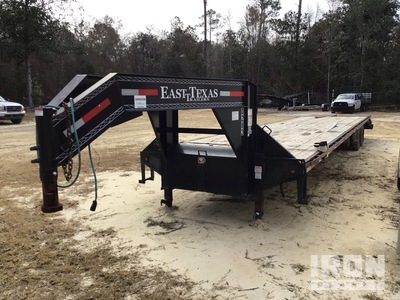 2023 East Texas 40 ft T/A Gooseneck Equipment Trailer