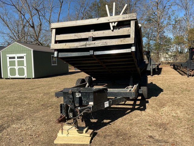 2022 Chubbs GT-714 14 ft 3 in T/A Dump Utility Trailer