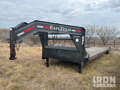 2023 East Texas T/A 2 Car Open Car Carrier Trailer