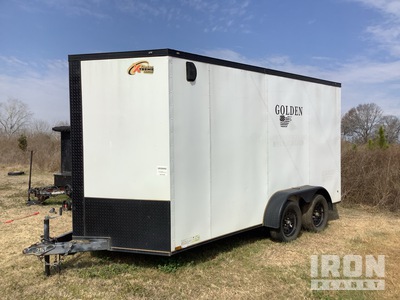 2023 Giddy Up 14 ft T/A مقطورة ذو كبينة مغلقة