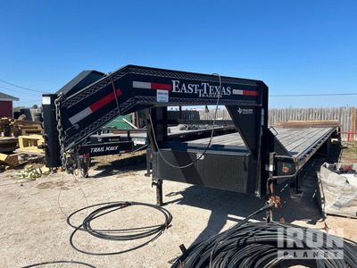 2022 East Texas 16000 lb 36 ft T/A Gooseneck مقطورة معدات