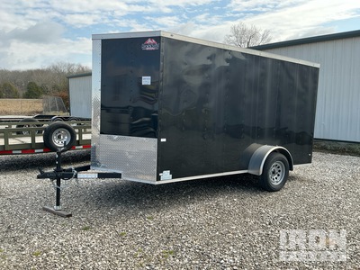 2025 Rock Solid 12 ft S/A Rimorchio chiuso