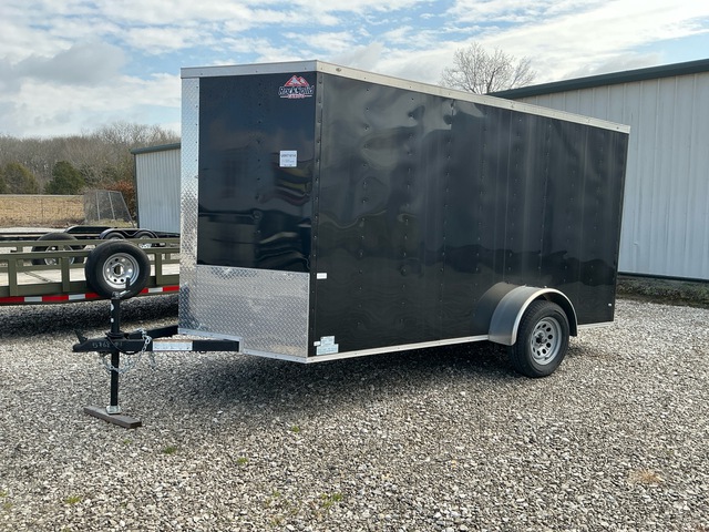 2025 Rock Solid 12 ft S/A Enclosed Trailer
