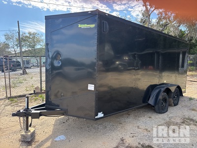 2025 Trailer Source 16 ft T/A Rimorchio chiuso