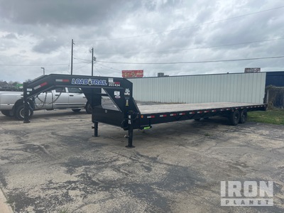 2024 Load Trail 34' 12000 lb 34 ft T/A Gooseneck مقطورة مسطحة