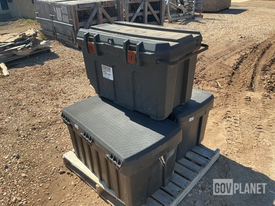 (3) Assorted Storage Bins