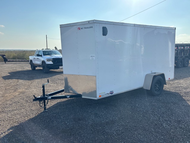 2025 RC Trailers 12 ft S/A Enclosed Trailer
