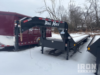 2025 Trailmaxx MAX27-40 14000 lb 40 ft T/A Gooseneck Equipment Trailer