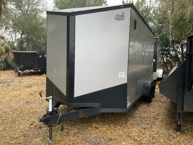 2023 Covered Wagon Trailer CW7X16TAS 16 ft T/A Enclosed Trailer
