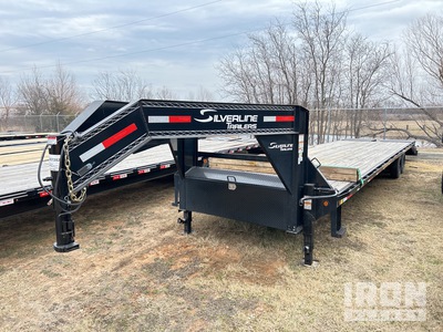 2025 East Texas 36' 31 ft T/A Gooseneck Flatbed Trailer