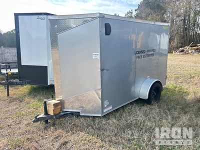2024 Fast Cargo 10' 10 ft S/A Enclosed Trailer