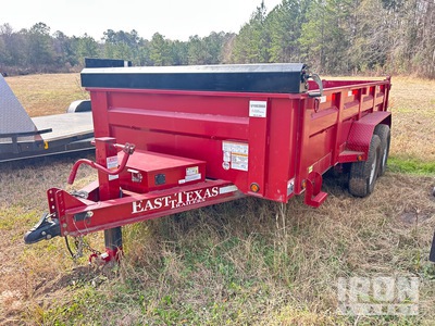 2023 East Texas 14 ft T/A Dump Utility Trailer