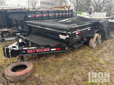 2025 ED Trailers 14 ft T/A Tipping Utility Trailer
