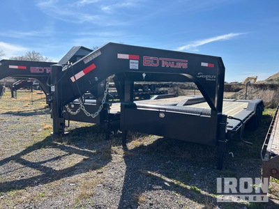 2025 ED Trailers 21000 lb 28 ft Tri/A Gooseneck Equipment Trailer