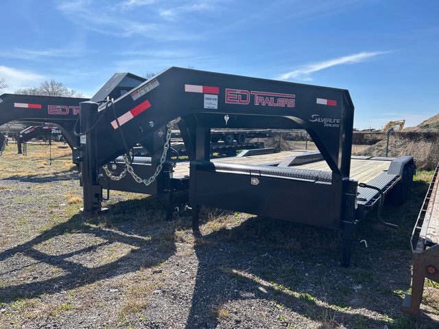 2025 ED Trailers 21000 lb 28 ft Tri/A Gooseneck Equipment Trailer