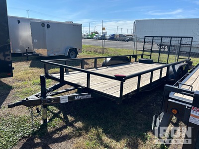 2023 MP Customs 18 ft T/A مقطورة متعددة الأغراض