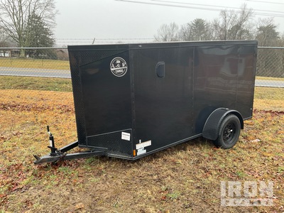 2024 A&R 10 ft S/A Enclosed Trailer