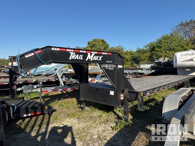 2025 Trailmax 40' 40 ft T/A Gooseneck Rimorchio a cassone fisso