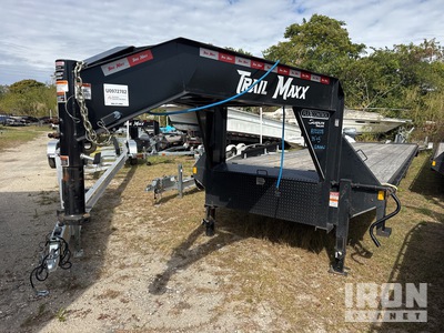 2025 Trailmaxx MAX27-40 40 ft T/A Gooseneck Equipment Trailer