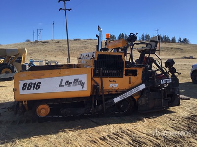 2007 LeeBoy 8816 Track Asphalt Paver