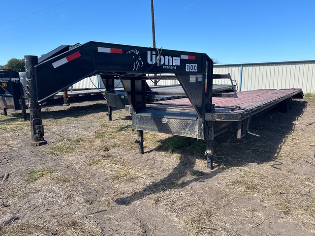 2024 Lion 16000 lb 40 ft T/A Gooseneck Equipment Trailer
