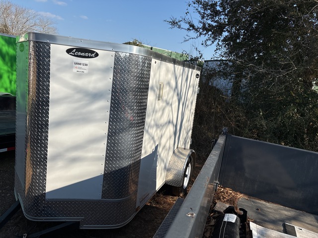 2024 Arising Industries 8 ft S/A Enclosed Trailer