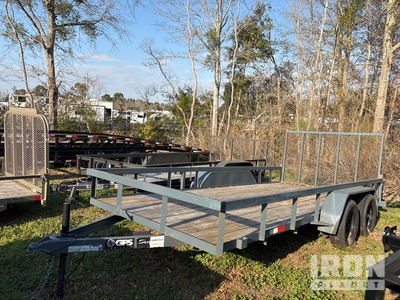 2023 RBJ Trailers 16' 16 ft T/A مقطورة متعددة الأغراض