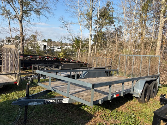 2023 GPS/RBJ 16 ft T/A Utility Trailer