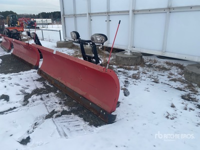 The boss 10 ft 2 Way Snow Plow