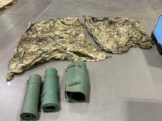 (18) Tarpaulins & (49) Sleeping Mats
