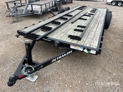 2025 PJ UL202 20 ft T/A Flatbed Trailer